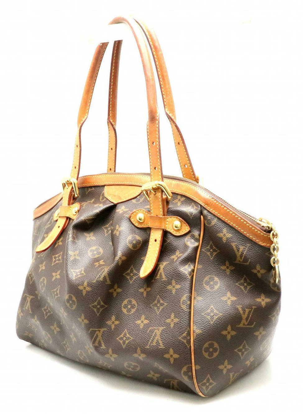 Louis Vuitton 2way Bag s Tivoli Monogram Shoulder Tote Brown